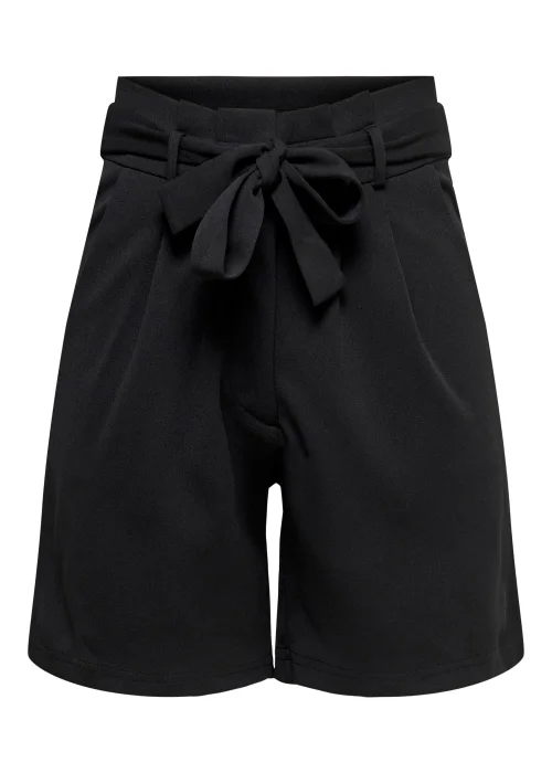 JDY Tanja Black Belted Shorts - 8 Image 2