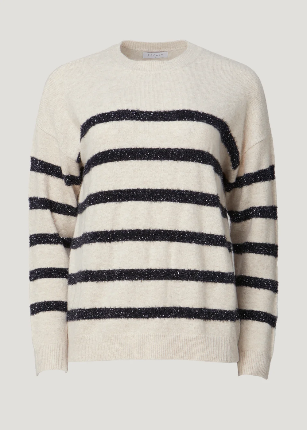 Oatmeal Stripe Jumper - Extra small Image 4