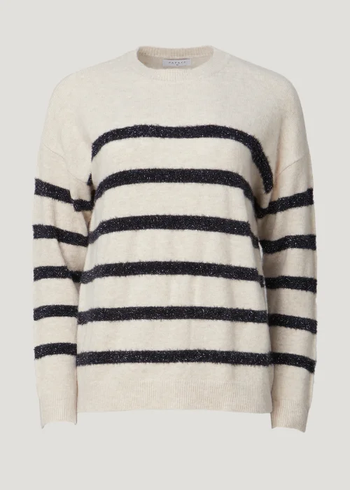 Oatmeal Stripe Jumper - Extra small Image 4