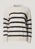 Oatmeal Stripe Jumper - Extra small Image 4
