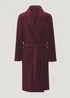 Burgundy Dressing Gown - Small Image 3