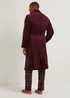 Burgundy Dressing Gown - Small Image 2