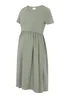 Mamalicious Maternity Green Mini Skater Dress - 6 Image 2