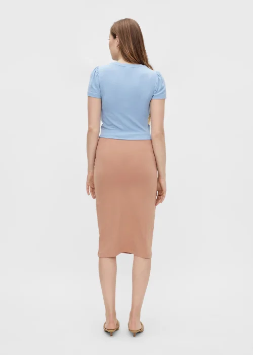 Mamalicious Maternity Giselle Blue Jersey Co-Ord Top - S - UK 8 Image 2