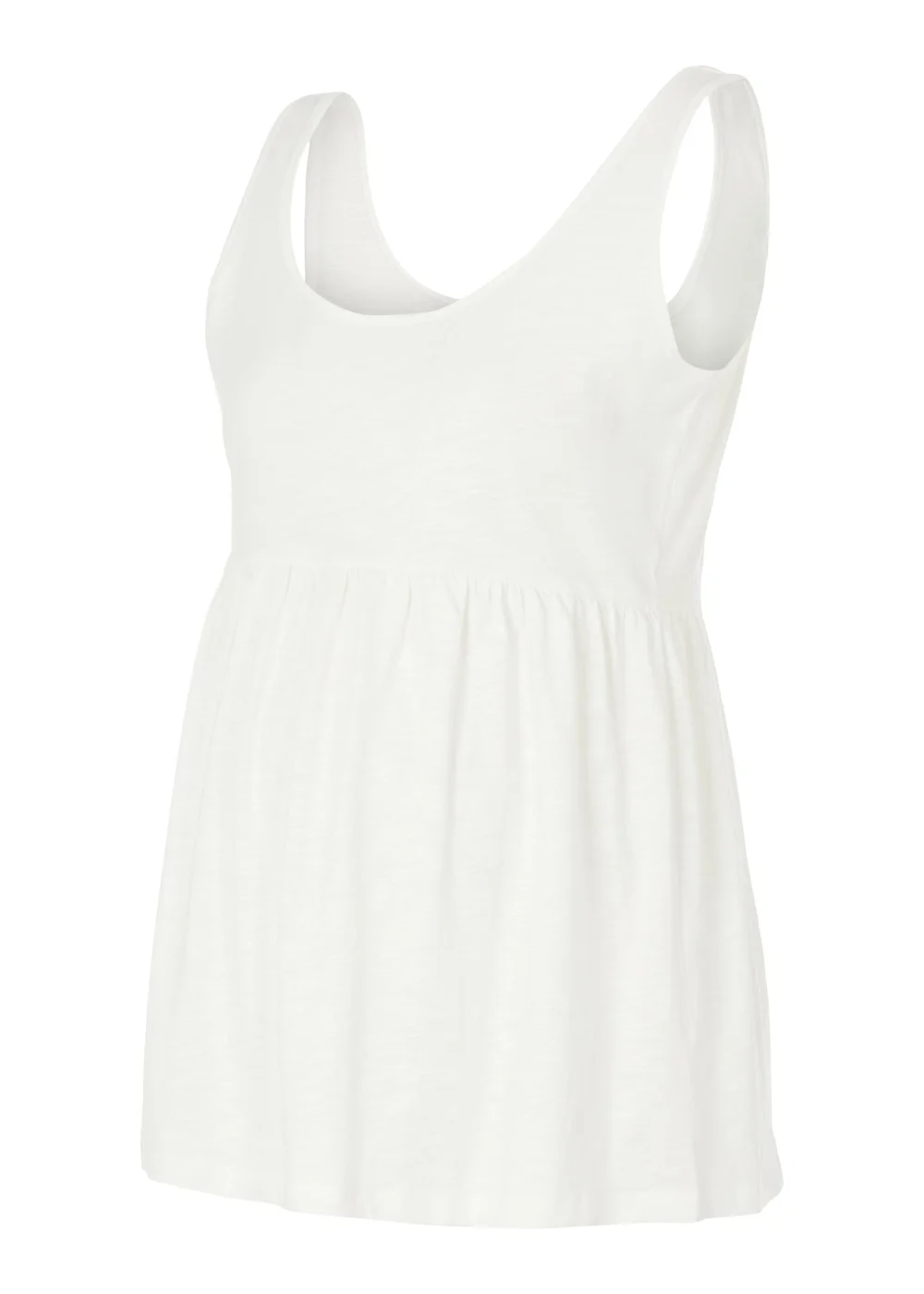 Mamalicious Maternity Evia White Top - XS - UK 6 Image 3