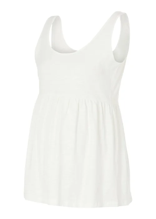 Mamalicious Maternity Evia White Top - XS - UK 6 Image 3