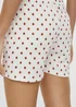 Mamalicious Maternity Drew White Spot Jersey Shorts - 6 Image 1