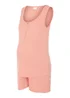 Mamalicious Maternity Pink Short Pyjama Set - XS - UK 6 Image 2