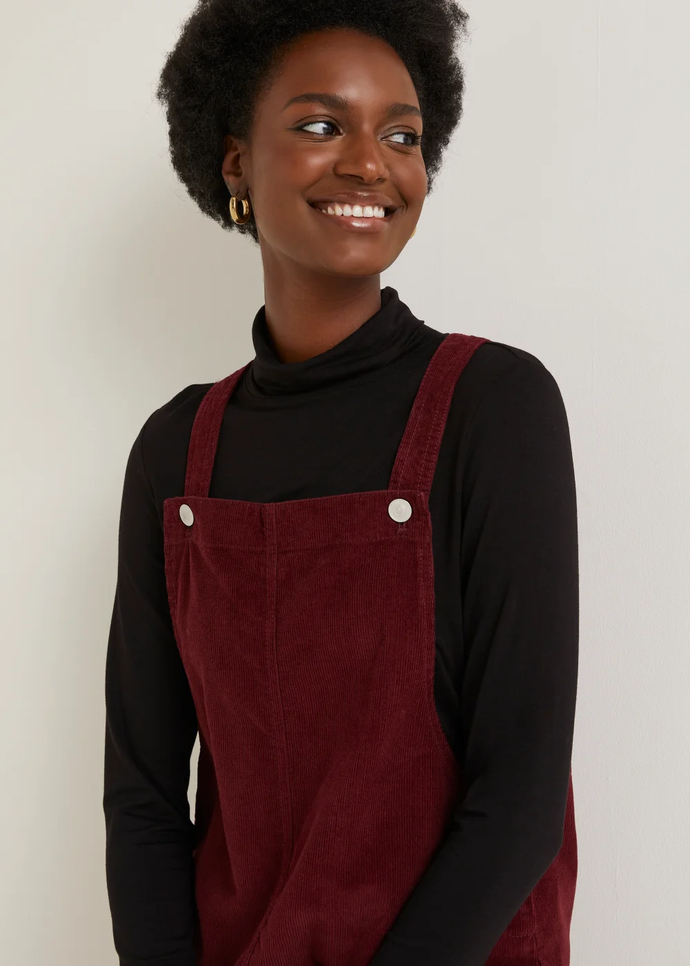 Burgundy Cord Pinafore Dress - 8 | Matalan Burgundy Cord Pinafore Dress - 8 | Matalan