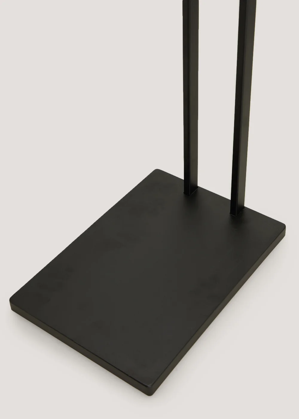 Black Metal Towel Rails (80cm x 32cm x 20cm) Image 2