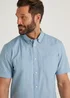 Lincoln Blue Short Sleeve Shirt - Small Image 5