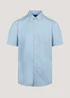 Lincoln Blue Short Sleeve Shirt - Small Image 3