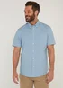 Lincoln Blue Short Sleeve Shirt - Small Image 1