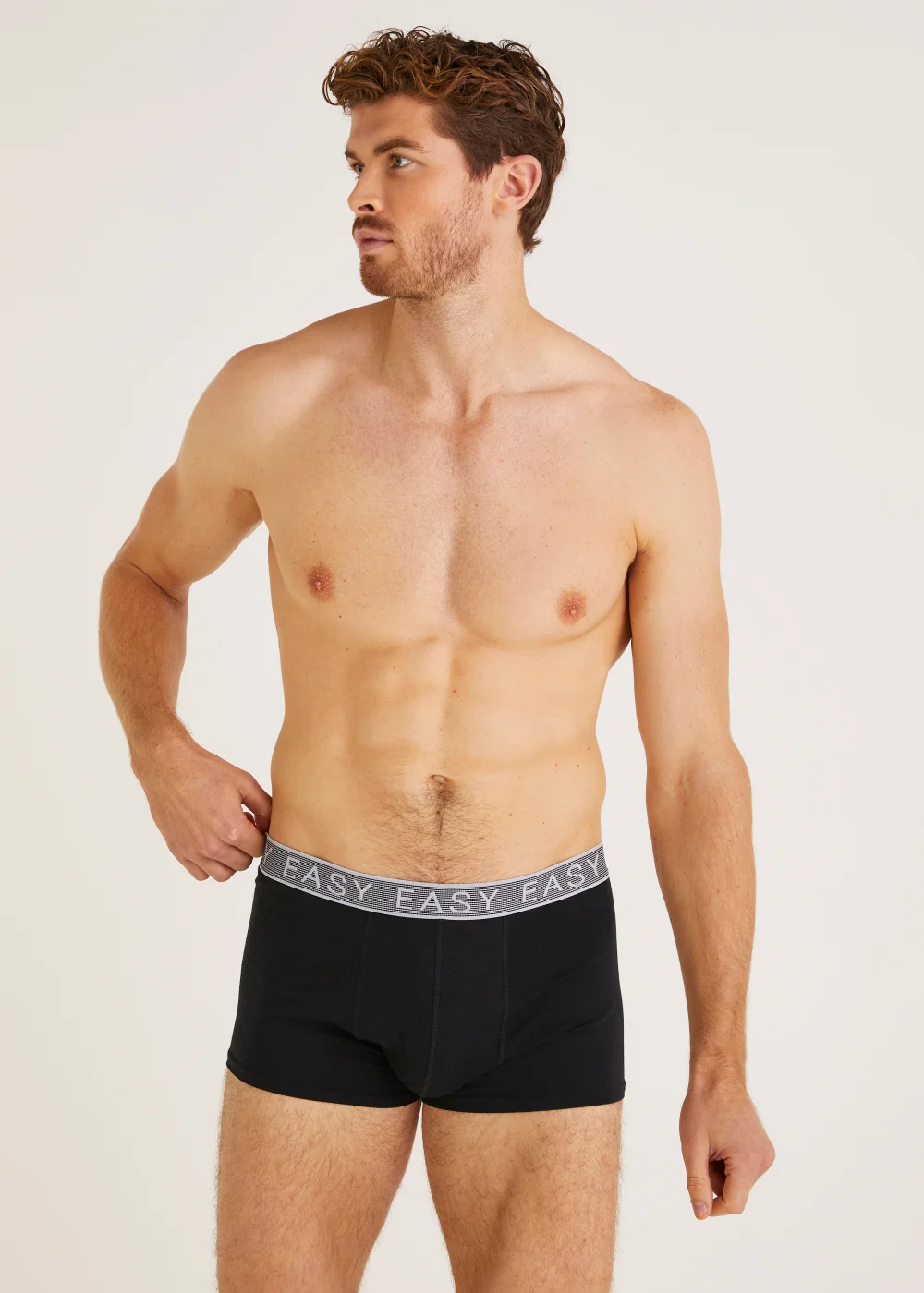 3 Pack Black Hipster Boxers - Extra small Image 3