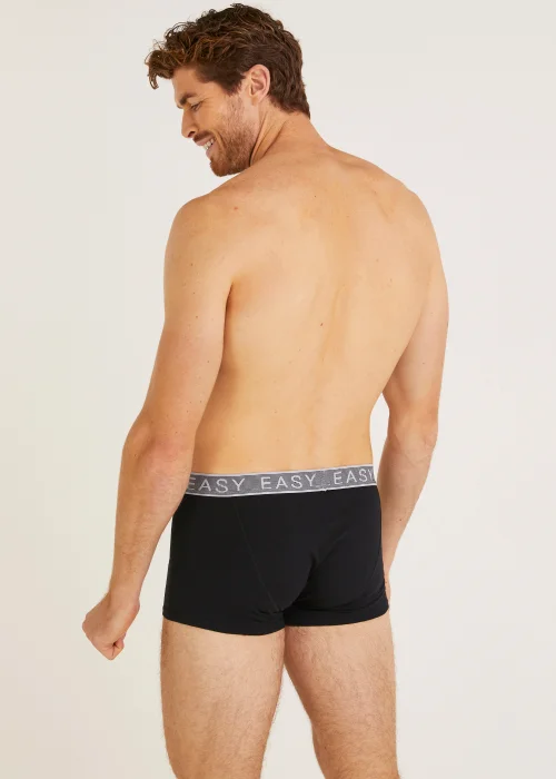 3 Pack Black Hipster Boxers - Extra small Image 2