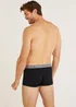 3 Pack Black Hipster Boxers - Extra small Image 2
