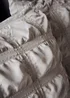 Grey Seersucker Duvet Cover - Double Image 2