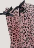 Girls Pink Leopard Print Bow Wellies (Younger 10-Older 5) - Size 10 Infants Image 2