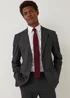Taylor & Wright Hardy Charcoal Slim Fit Jersey Suit Jacket - 38 Chest Short Image 6