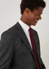 Taylor & Wright Hardy Charcoal Slim Fit Jersey Suit Jacket - 38 Chest Short Image 2