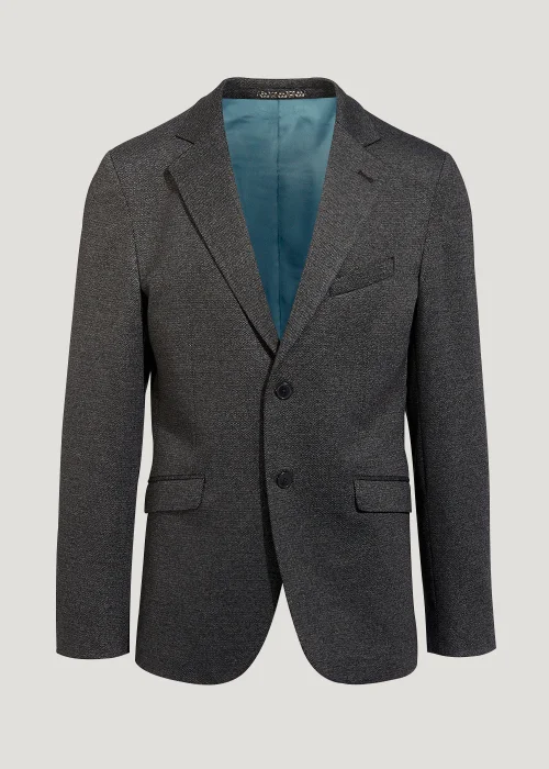 Taylor & Wright Hardy Charcoal Slim Fit Jersey Suit Jacket - 38 Chest Short Image 1