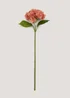 Orange Hydrangea Single Stem (85cm) Image 1