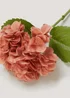 Orange Hydrangea Single Stem (85cm) Image 2