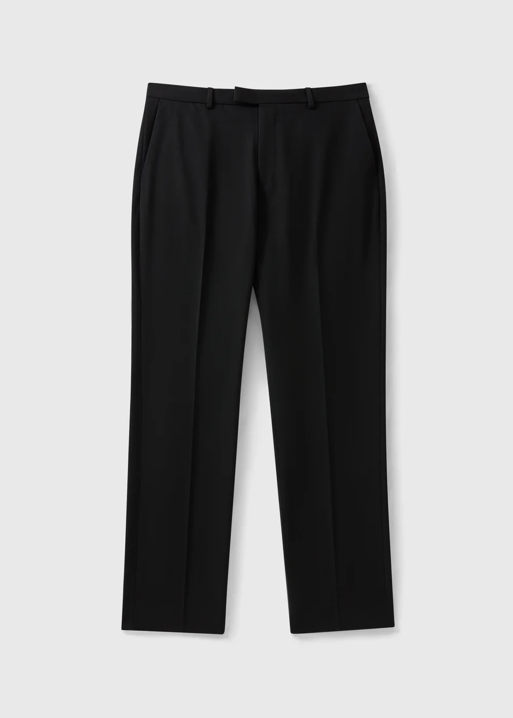 Taylor & Wright Black Tailored Fit Dinner Suit Trousers - 32 Waist 29 Leg Image 5