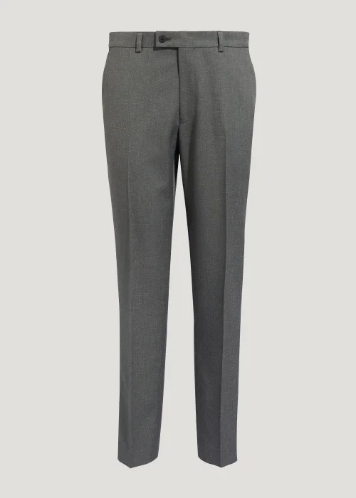 Taylor & Wright Austen Charcoal Tailored Fit Suit Trousers - 32 Waist 29 Leg Image 5