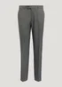 Taylor & Wright Austen Charcoal Tailored Fit Suit Trousers - 32 Waist 29 Leg Image 5