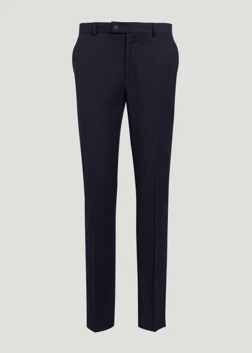 Taylor & Wright Milne Navy Skinny Fit Suit Trousers - 30 Waist 31 Leg Image 1