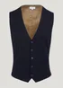 Taylor & Wright Milne Navy Skinny Fit Suit Waistcoat - Small Image 5