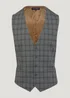 Taylor & Wright Watts Grey Skinny Fit Waistcoat - Small Image 4
