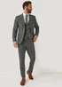 Taylor & Wright Watts Grey Skinny Fit Waistcoat - Small Image 2