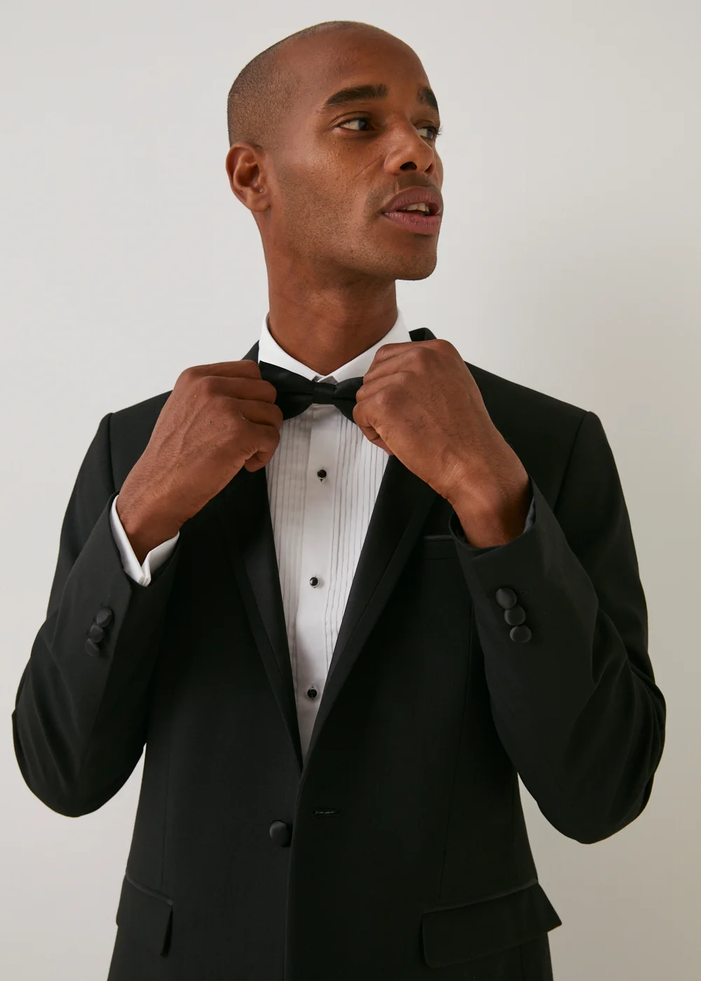 Taylor & Wright Black Slim Fit Dinner Jacket - 36 Chest Regular Image 5