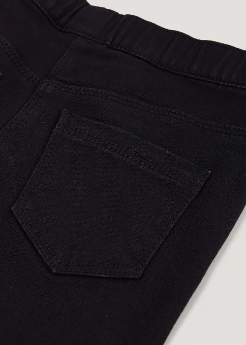 Girls Black Jeggings (4-13yrs) - Age 4 Years Image 2