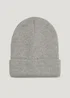 Grey Beanie Hat - One Size Image 1
