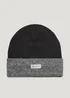 Thinsulate Black Beanie Hat - One Size Image 1