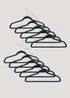 10 Pack Navy Velour Hangers (45cm x 24cm) Image 1