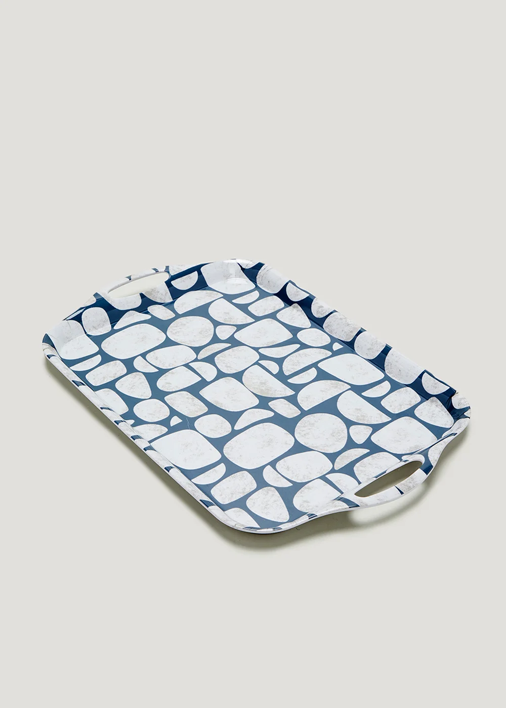 Pebble Print Melamine Tray (40.5cm x 30cm) Image 1