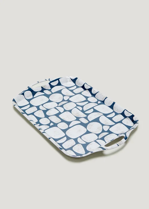 Pebble Print Melamine Tray (40.5cm x 30cm) Image 1