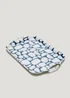 Pebble Print Melamine Tray (40.5cm x 30cm) Image 1