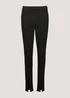 Rosie Black Split Leg Jeggings - Size 08 29 leg Image 2
