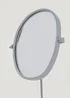 Grey Pebble Pedestal Mirror (29cm x 17cm) Image 2