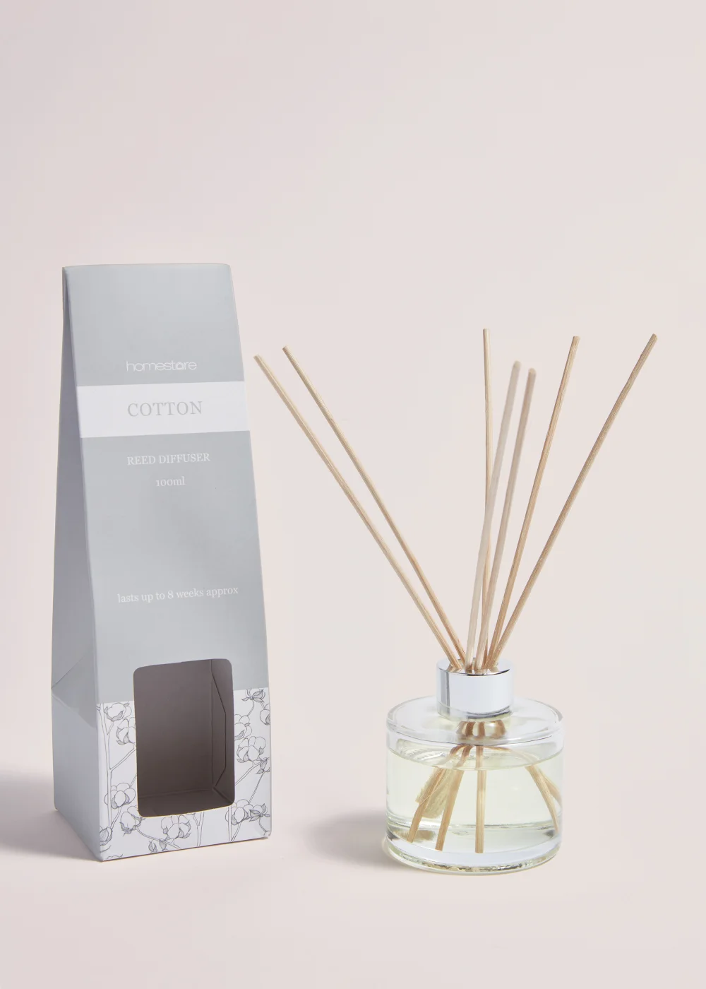 Cotton Diffusers Fresh Cotton Reed Diffuser (100ml) | Matalan