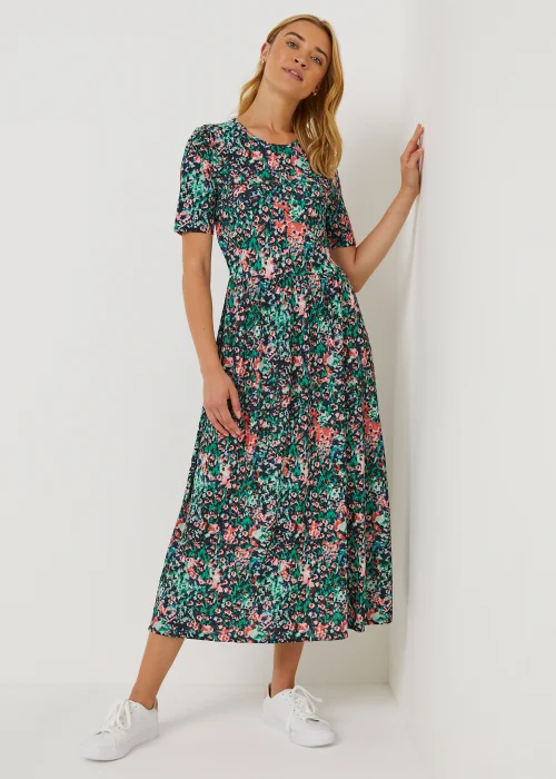 JDY Svan Black Floral Maxi Dress - 8 Image 1