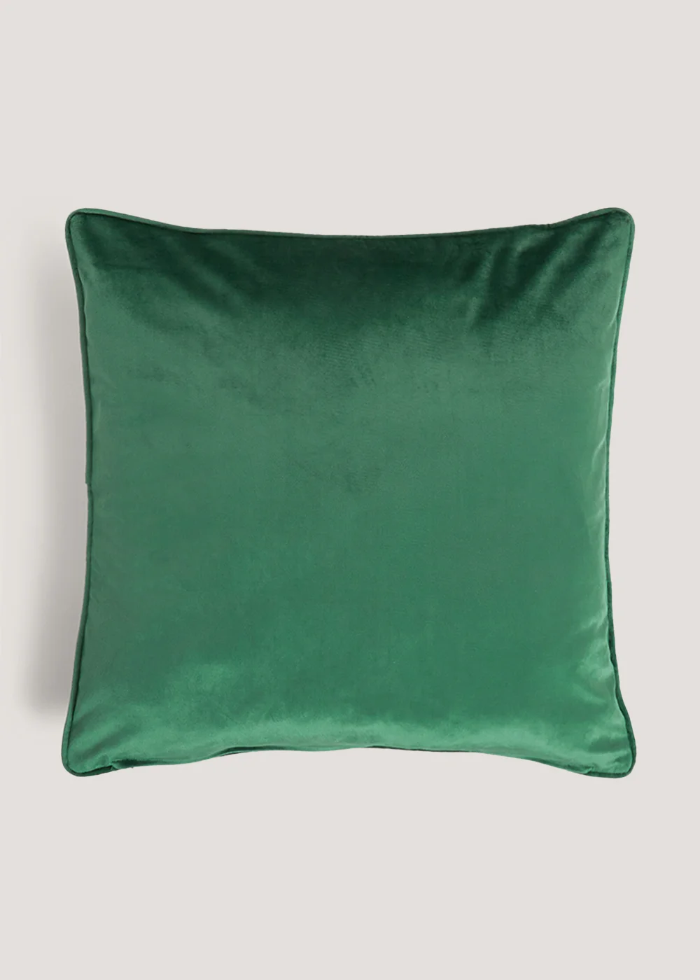 Green Large Velvet Cushion (55cm x 55cm) Image 1