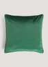 Green Large Velvet Cushion (55cm x 55cm) Image 1