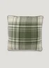 Green Check Cushion (50cm x 50cm) Image 1