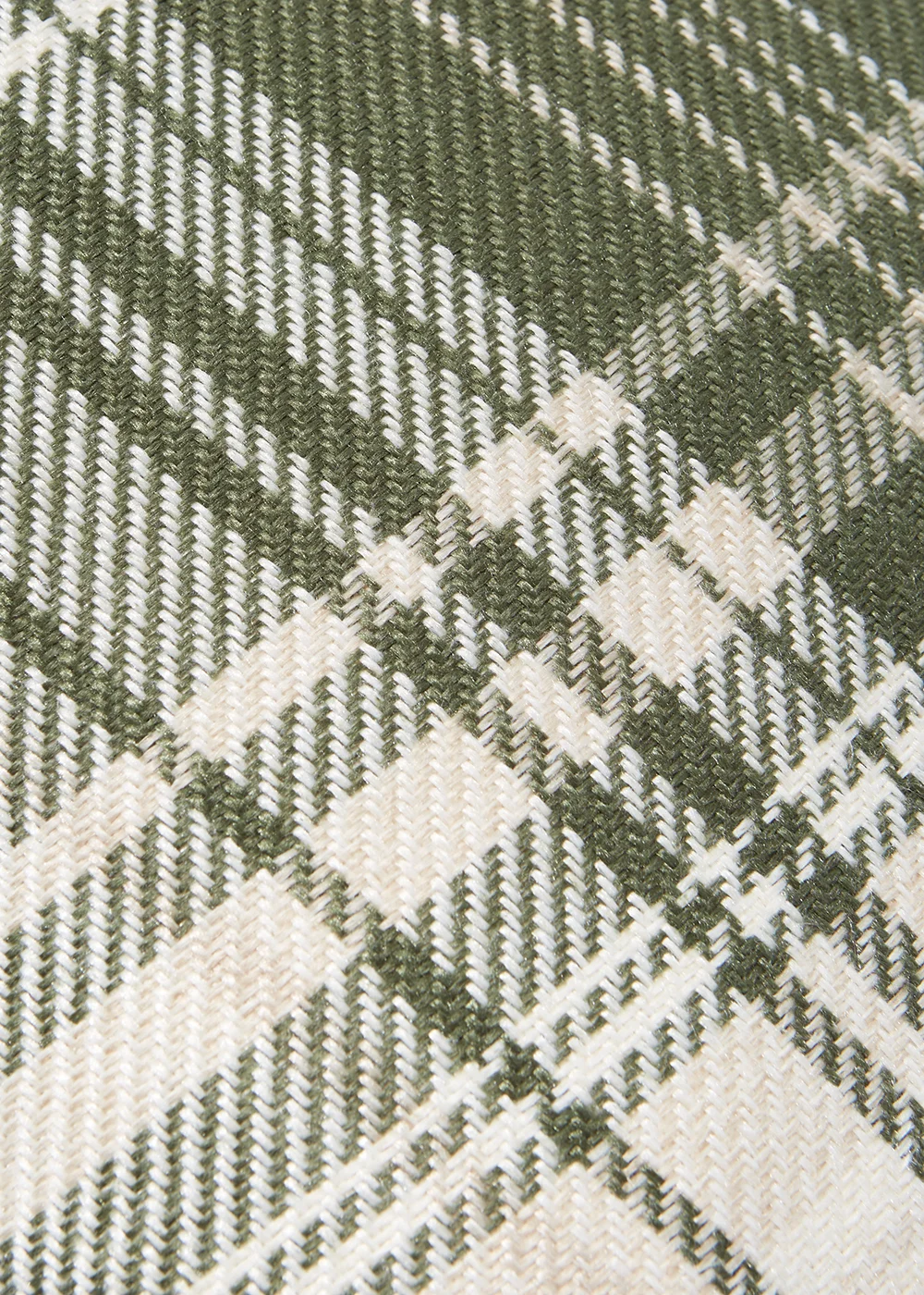 Green Check Cushion (50cm x 50cm) Image 2